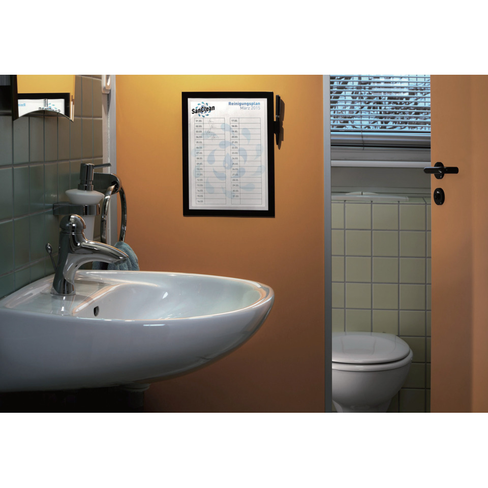 Waschtisch, Waschbecken, Wandbereich, Toilette, Badezimmer-Set