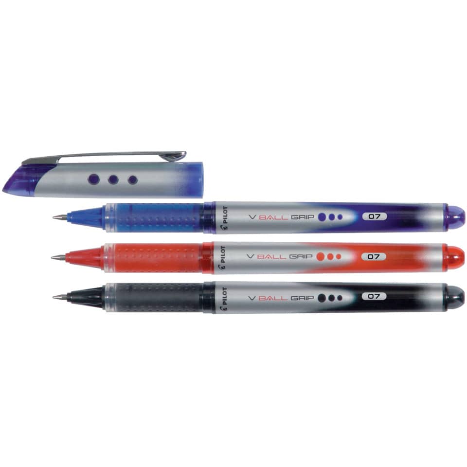 Kugelschreiber, Ballpoint, V-Ball Grip, Mehrfarbig, Drehmechanismus