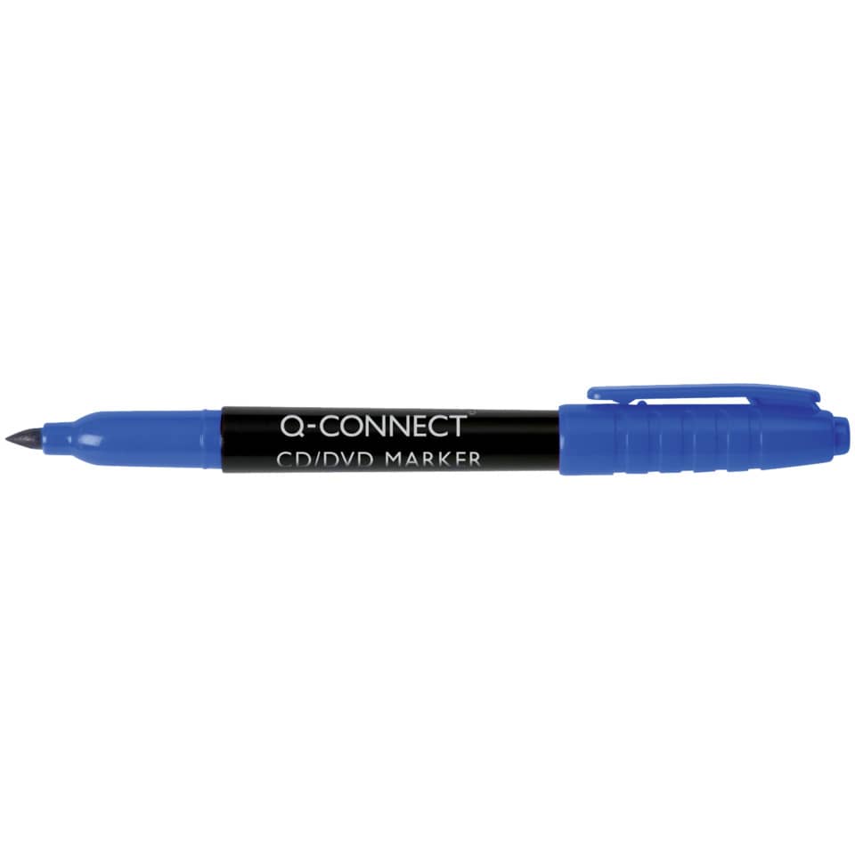 Marker, CD/DVD marker, blau, Stift, Kappe