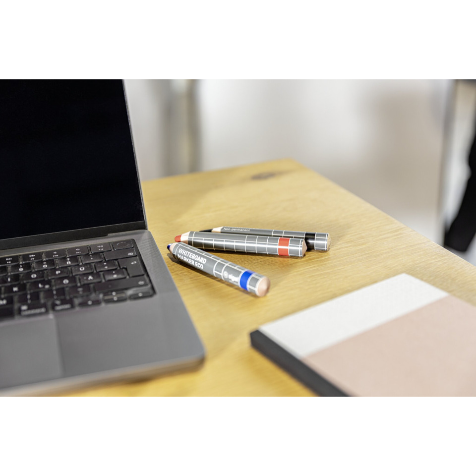 Laptop, Markere, Schreibtisch, Notizbuch, Arbeitsplatz