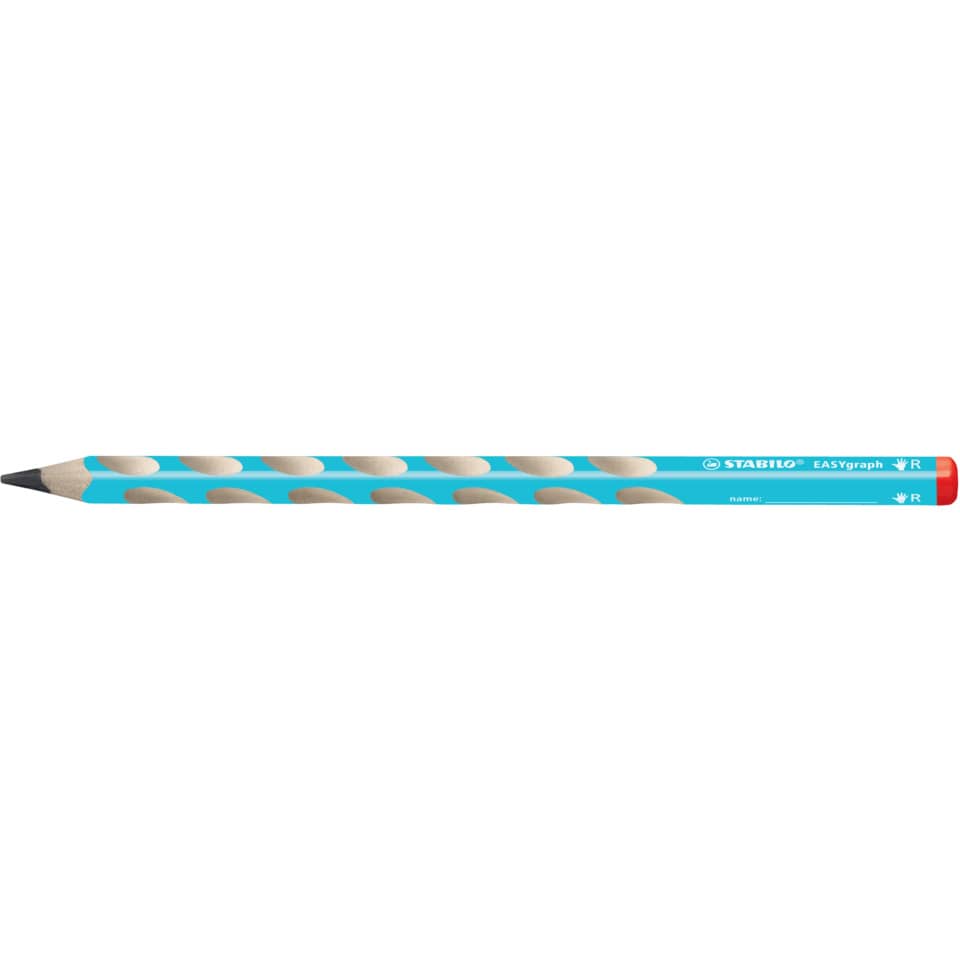 Bleistift, Rundholz, HB-Bleistift, Blaue Oberfläche, Weißer Radiergummi