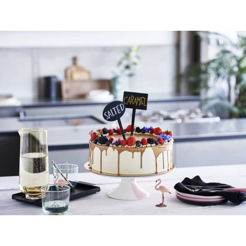 Leute, Person, Geburtstagstorte, Essen, Präsentation des Essens