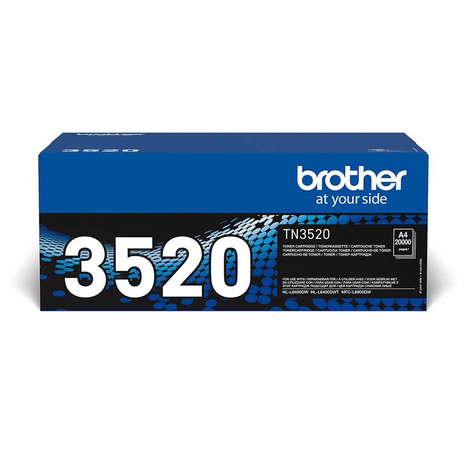 Toner, TN3520, A4 20000 Seiten, Brother, Kassette