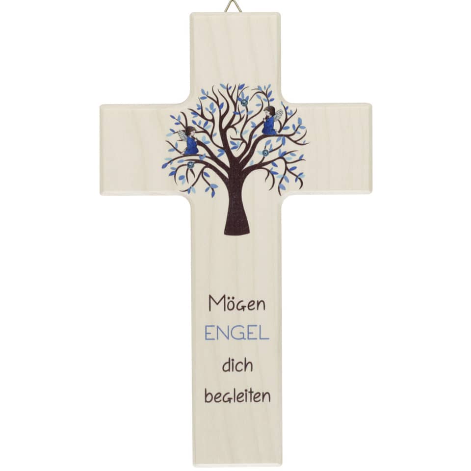 Kreuz, Holz, Baumdruck, Engel, Glaube