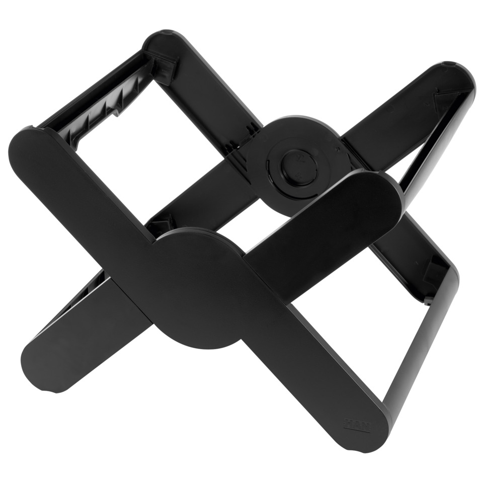 Kabelhalter, Laptopständer, Stativ, Kunststoff, schwarz