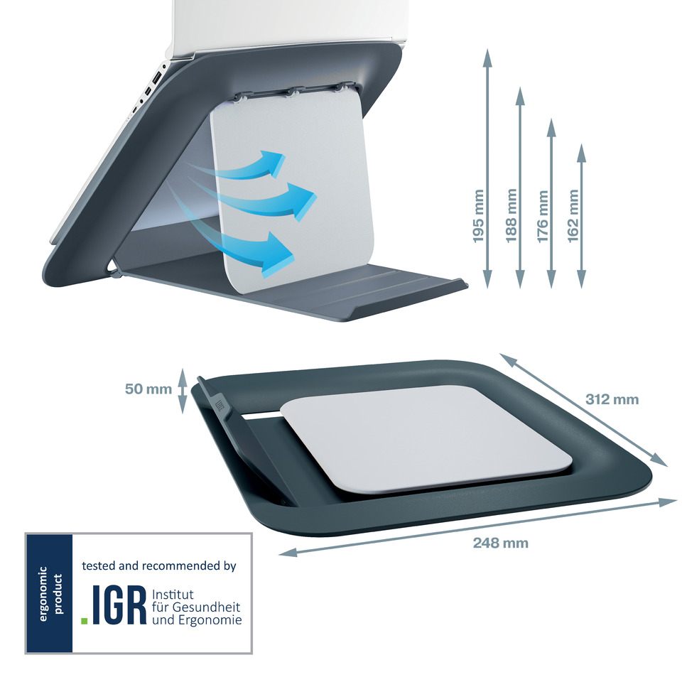 iPad-Stativ, Faltbares Stativ, verstellbare Basis, Desktop-Halterung, ergonomisches Zubehör
