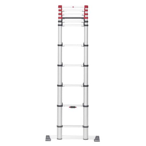 Alu-Sicherheits-Teleskopleiter FlexLine, 11 Sprossen HAILO 7113-111