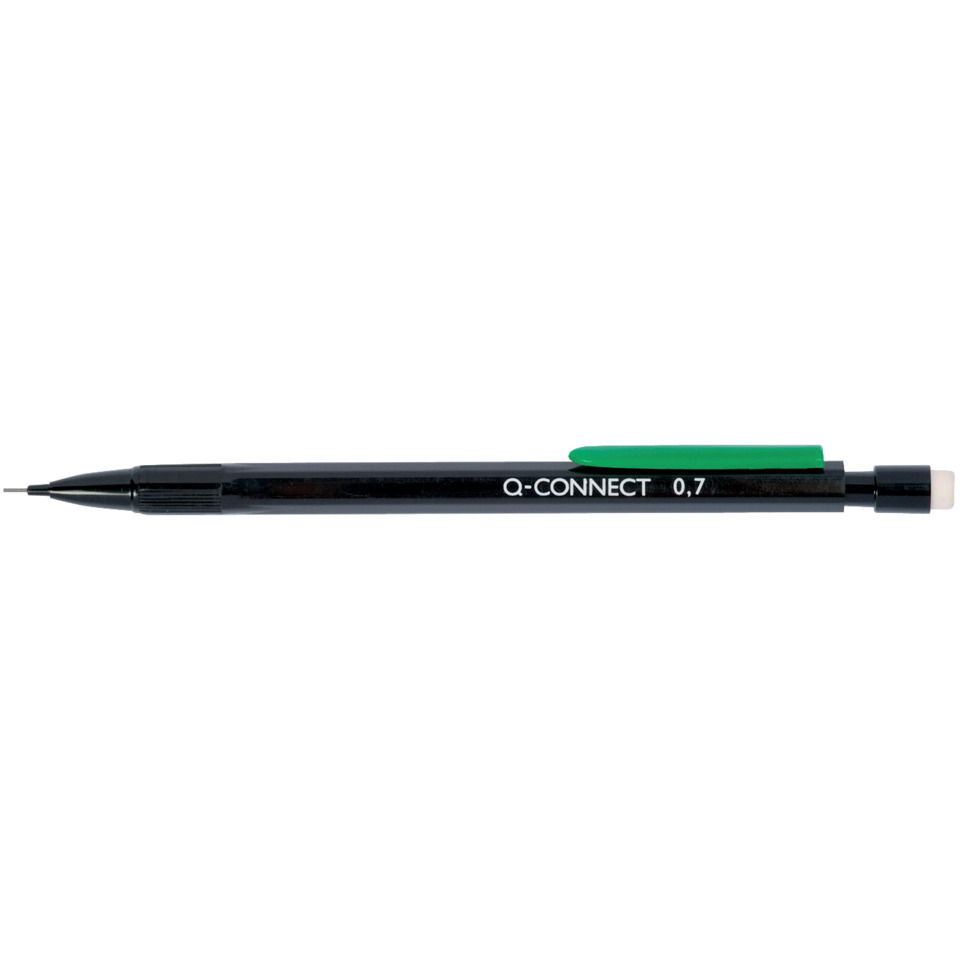 Mechanische Bleistift, Bleistift, grüne Klemme, 0,7 mm, abziehbarer Mine