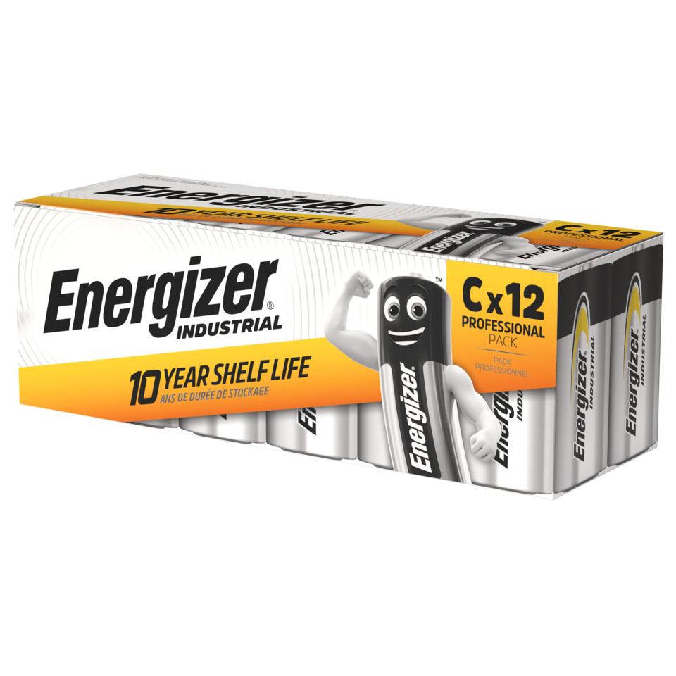 Energizer, Industrial, Batteries, AAA, Pack