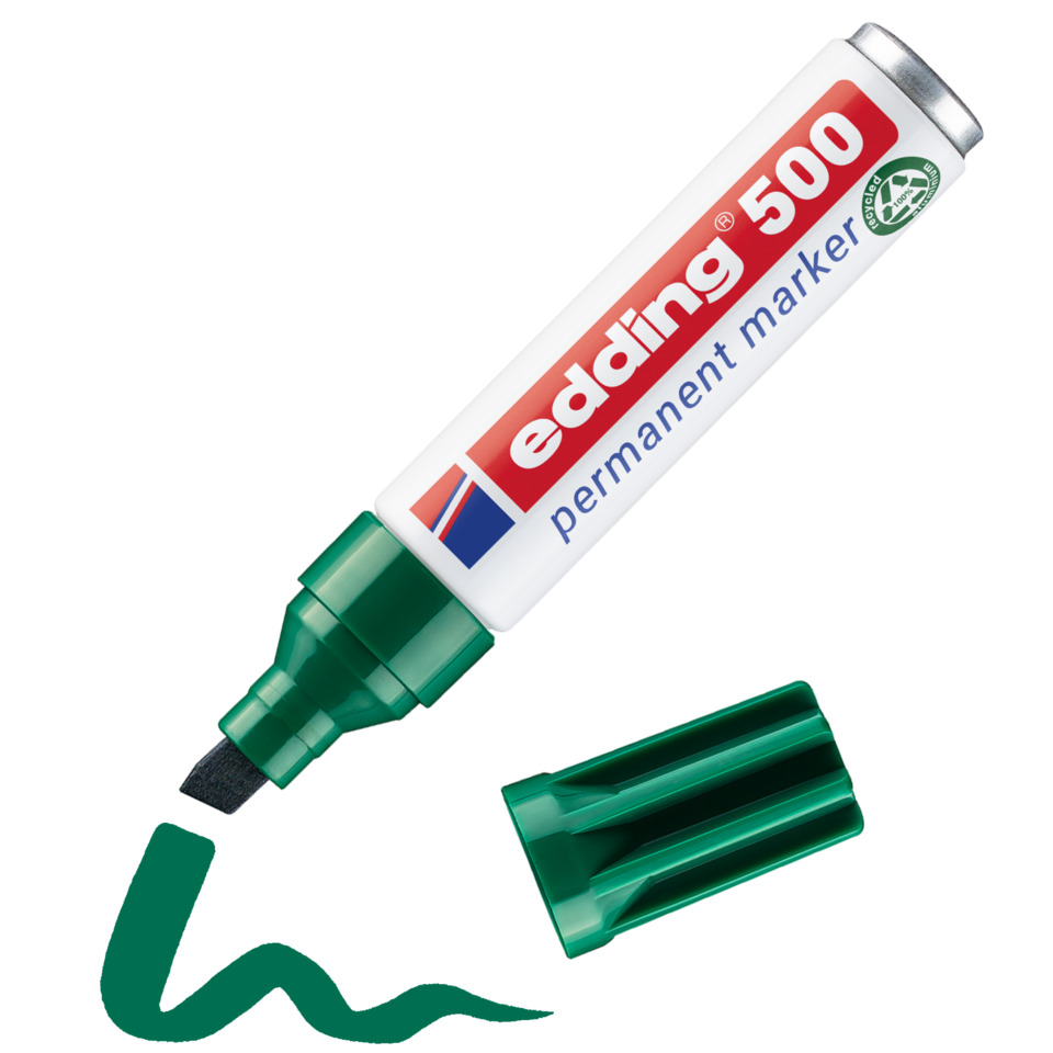 Korrekturmarker, Permanentmarker, Grün, Filzstift, Kugelschreiber-ähnlich