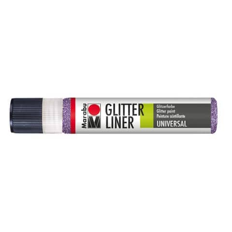 Glitter Liner, 25ml, lavendel MARABU 18030 009 507