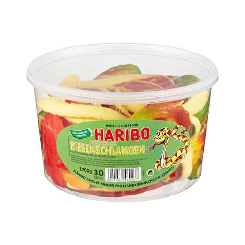 Fruchtgummi Riesenschlangen, 30 Stück HARIBO 459949