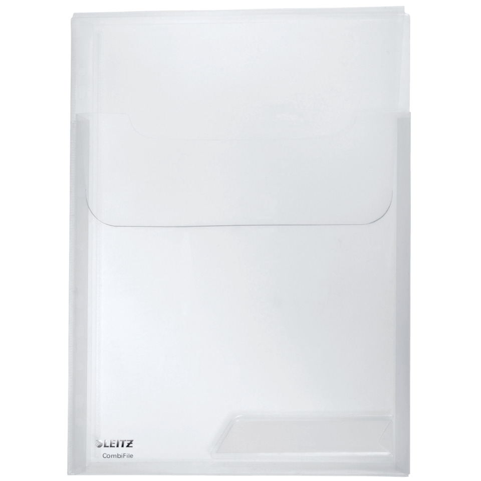 combi-file, umschlagmappe, transparent, kunststoff, ordner