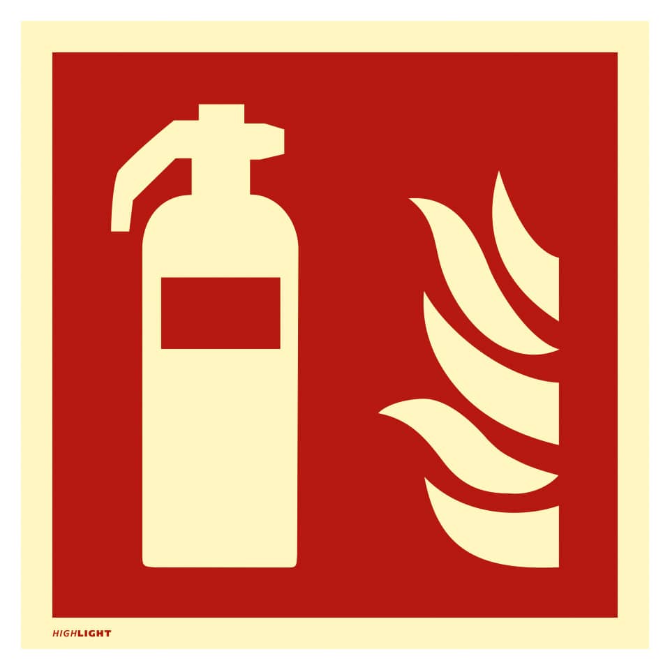 Feuerlöscher, Brandbekämpfung, Löschmittel, Sicherheit, Symbolik