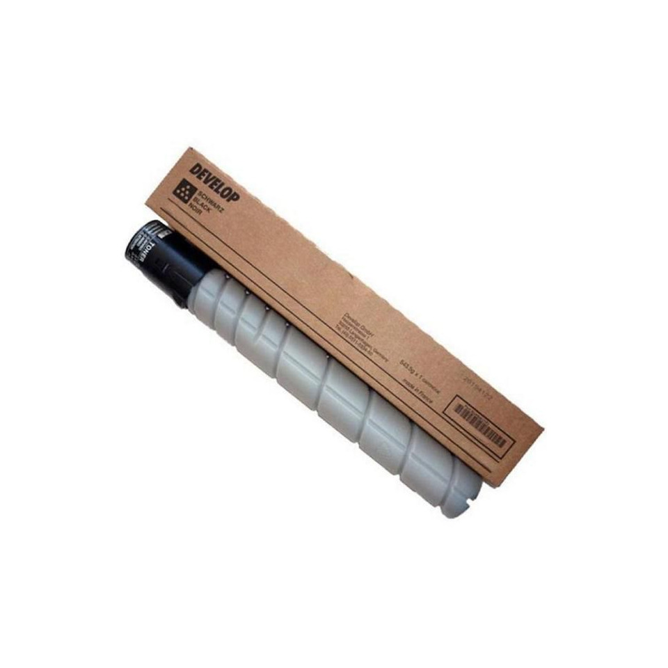Toner, Tonerrolle, Kassette, Schwarz/Rot-ton, Recycling-Verpackung