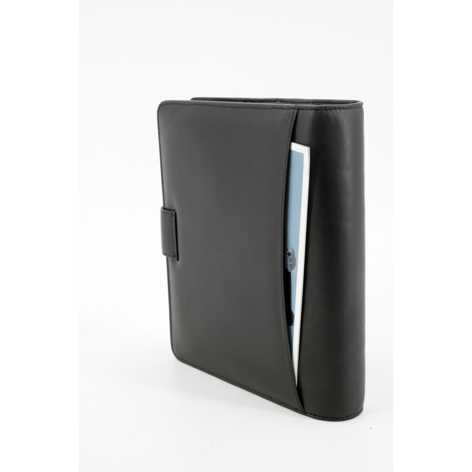 wallet, passport holder, black, leder, schlank