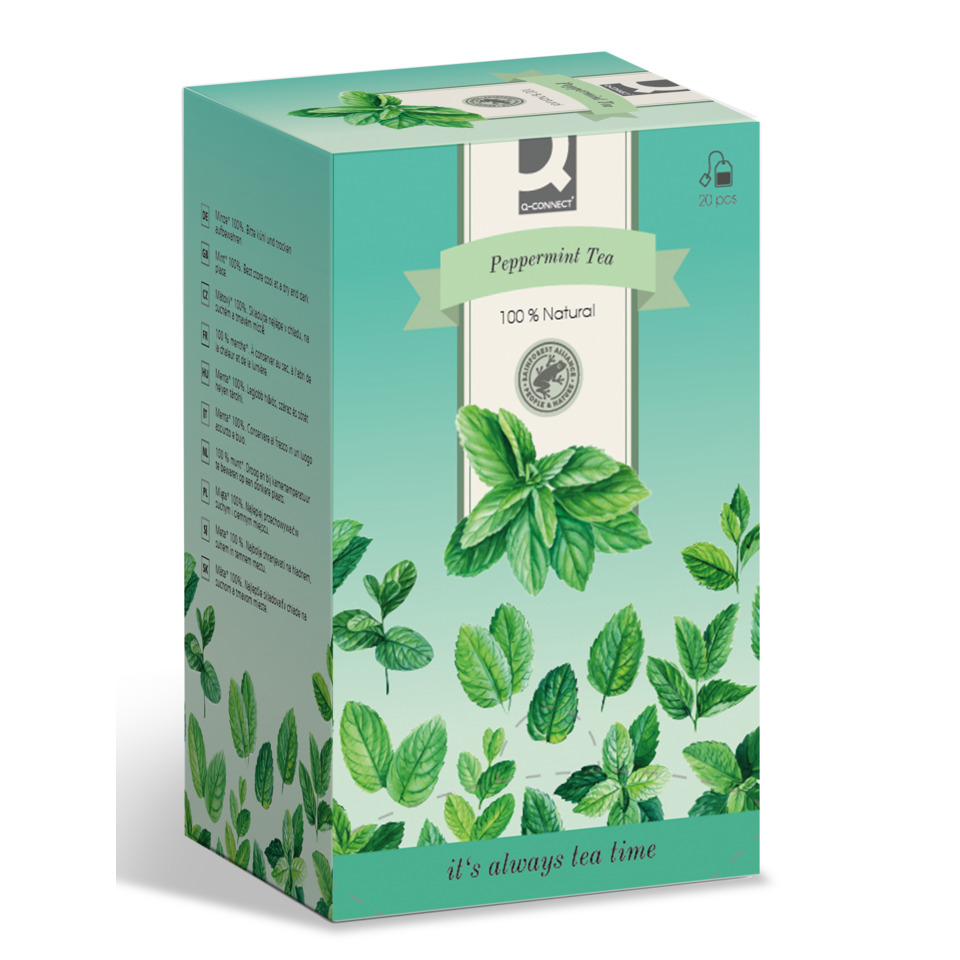 Pfefferminztee, Minze, Pakettee, 100% Natur, Teekarton