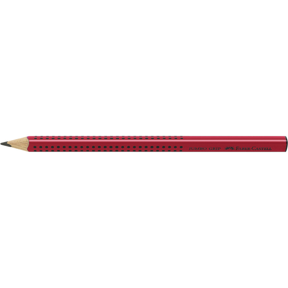 Bleistift, Roter Stift, Roter Bleistift, Gepunkteter Stift, Jumbo-Griff
