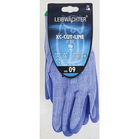 Arbeitshandschuh LW XC-Cut-E, Gr.9, hellblau XCELLENT HXC1238309