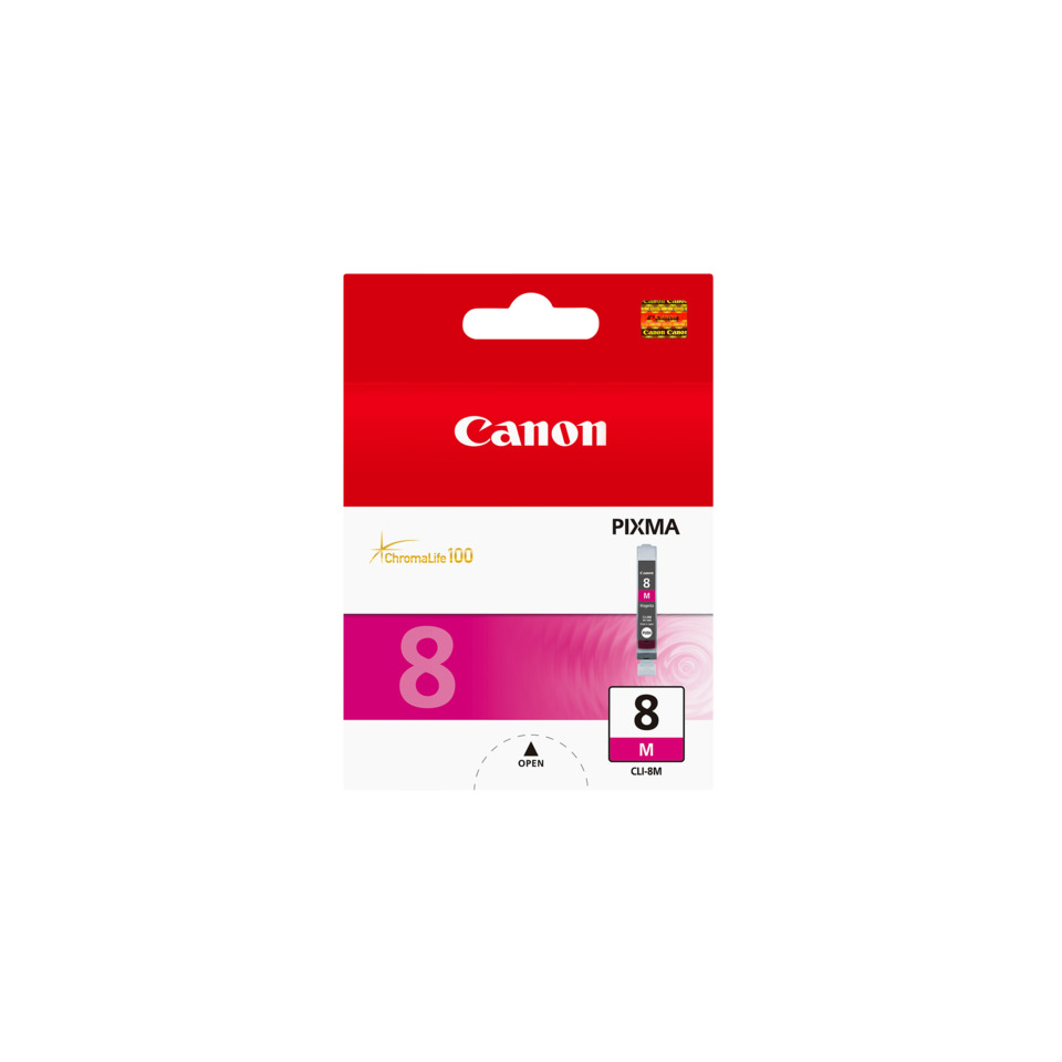 Canon Pixma, Tinte, Magenta, 8ml, ChromaLife100, Tintenpatrone, Canon, ChromaLife100, PIXMA, 8 ml