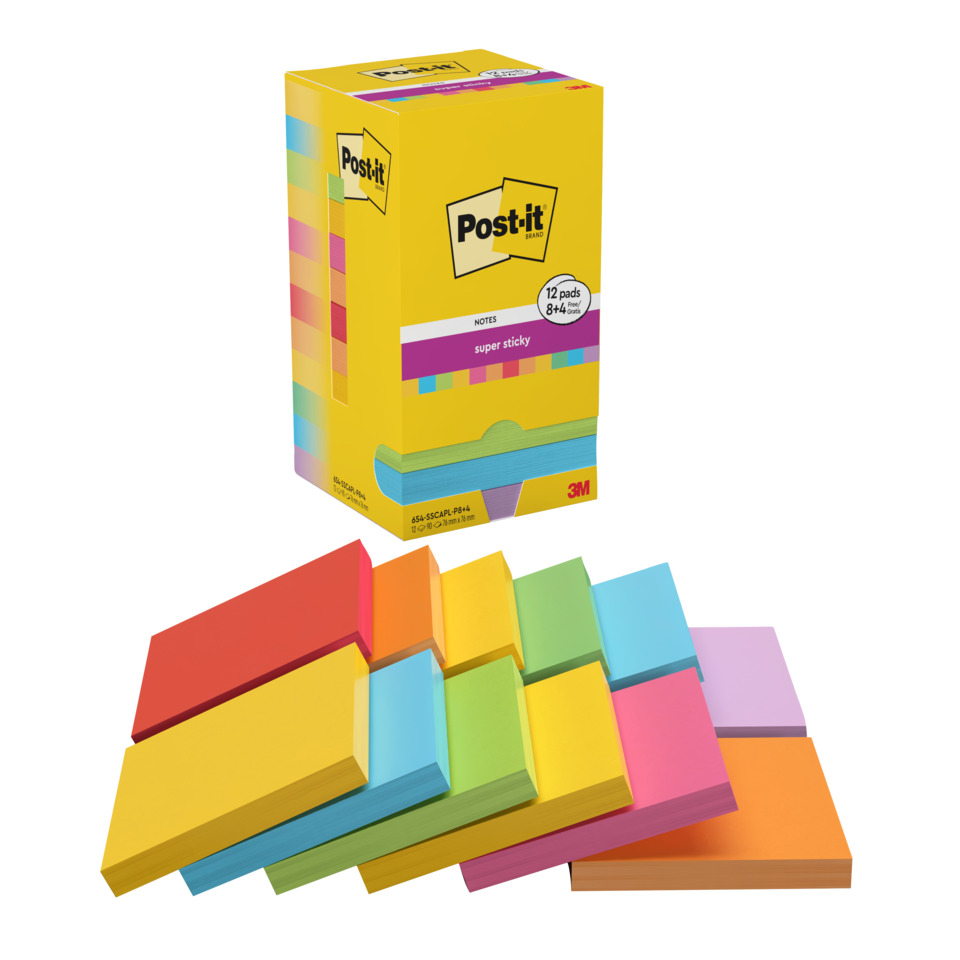 Notizblöcke, Post-it, Sticky Notes, bunte Blöcke, Schreibwaren