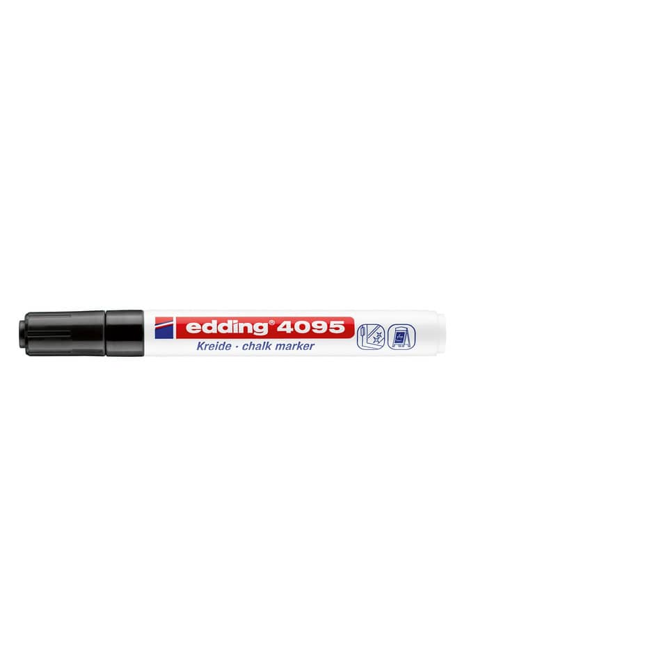 Windowmarker 4095, 2-3mm, Rundspitze, schwarz EDDING 4-4095001