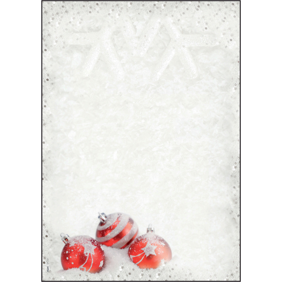Christmas,  ornaments, red balls, snow, baubles