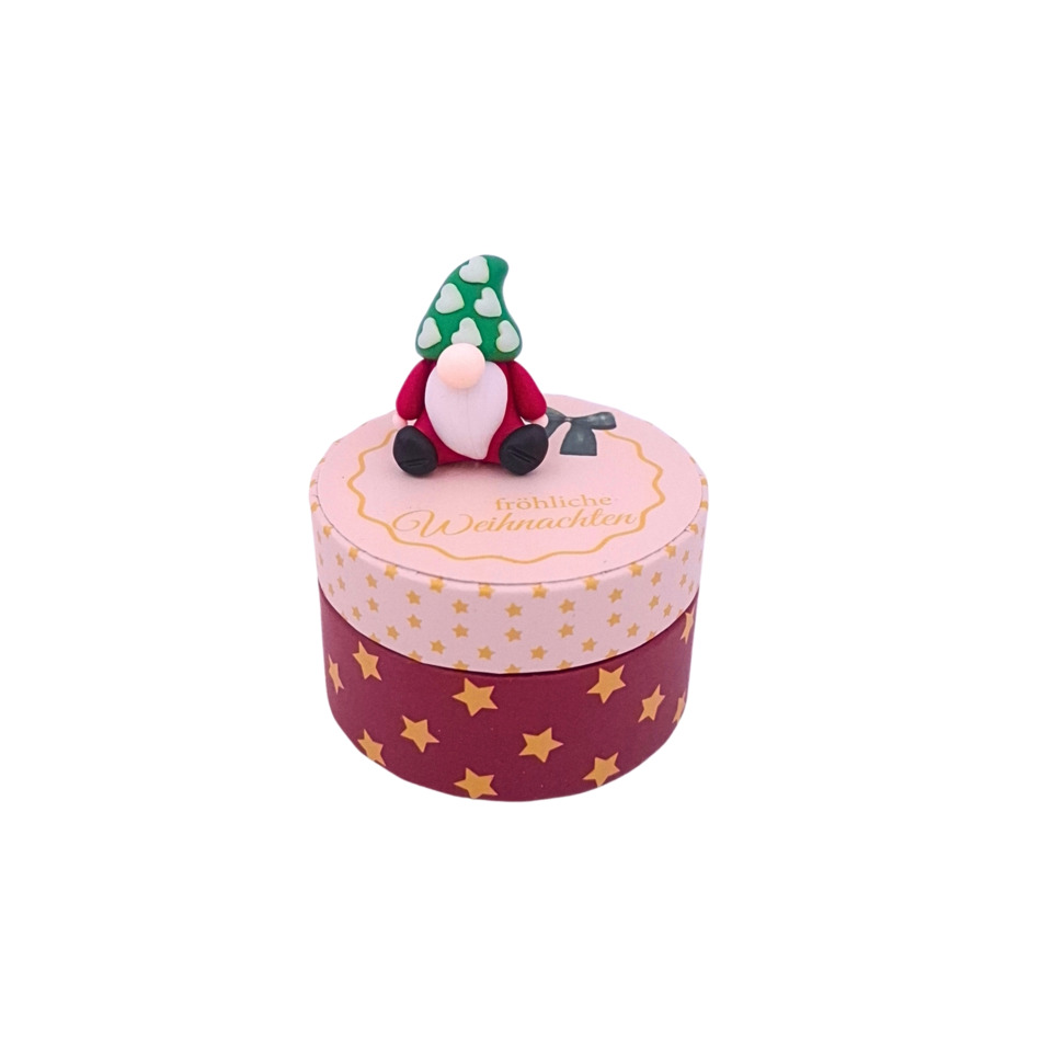 Weihnachtsfigur, Geschenkbox, Kugelbox, Miniature, Schaumfigur