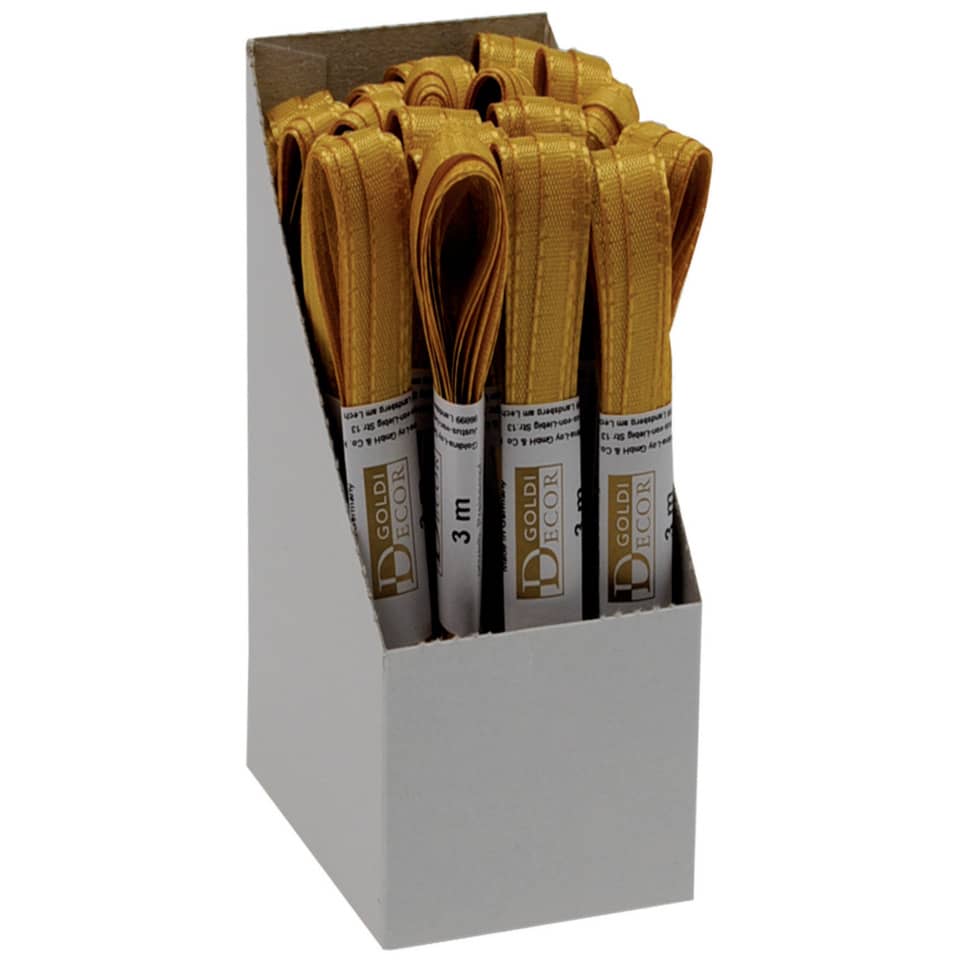 Taftband, 5mmx3m, gold GOLDINA 1445 005 15 2003