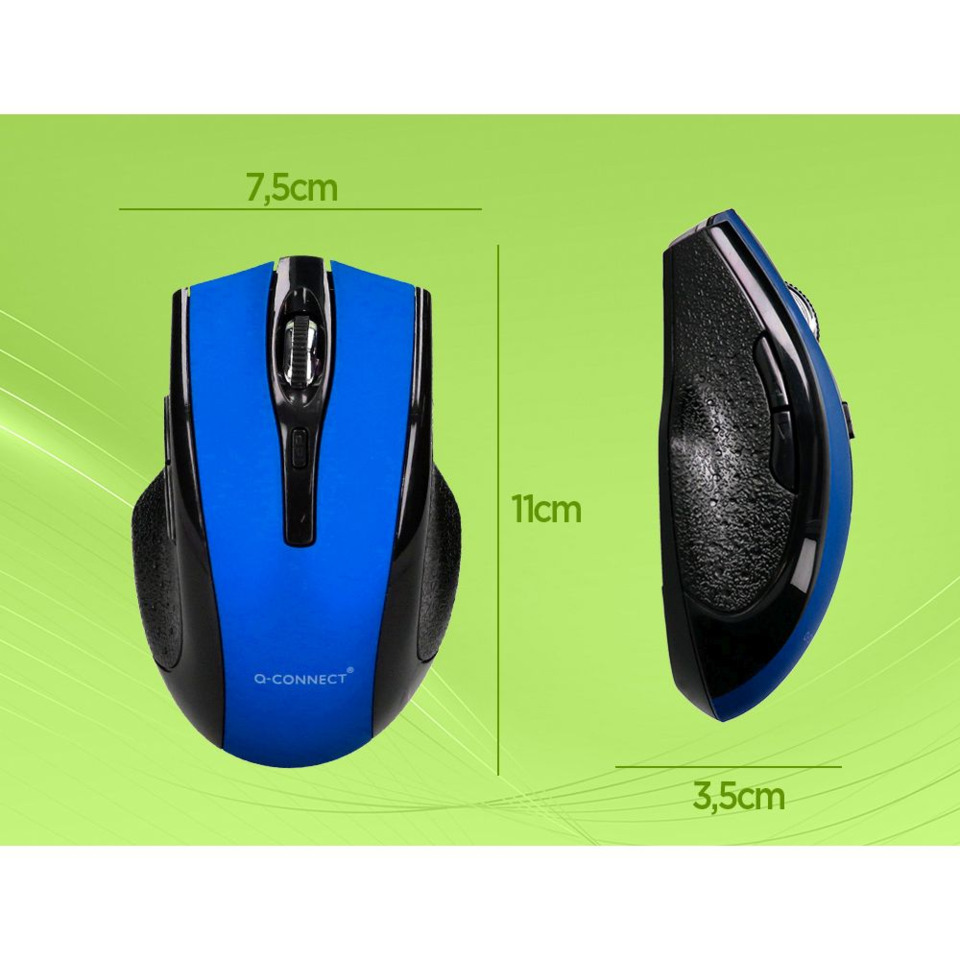Funktie, Maus, Kabellose Maus, Blue, Ergonomisch