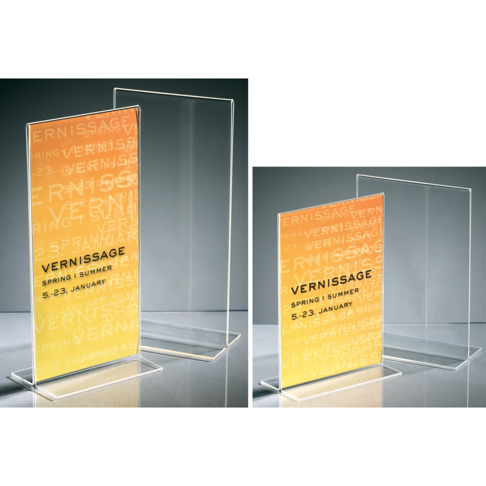 Acrylpreis, Acryl-Display, Vernissage-Plate, Ausstellungsplakette, Orange-Acryl