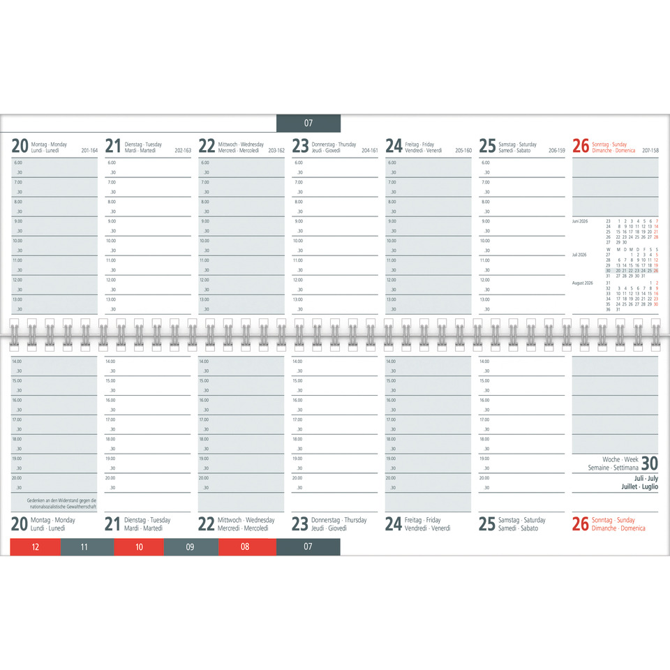 Seite, Text, Kalender, Seite, Text, Kalender