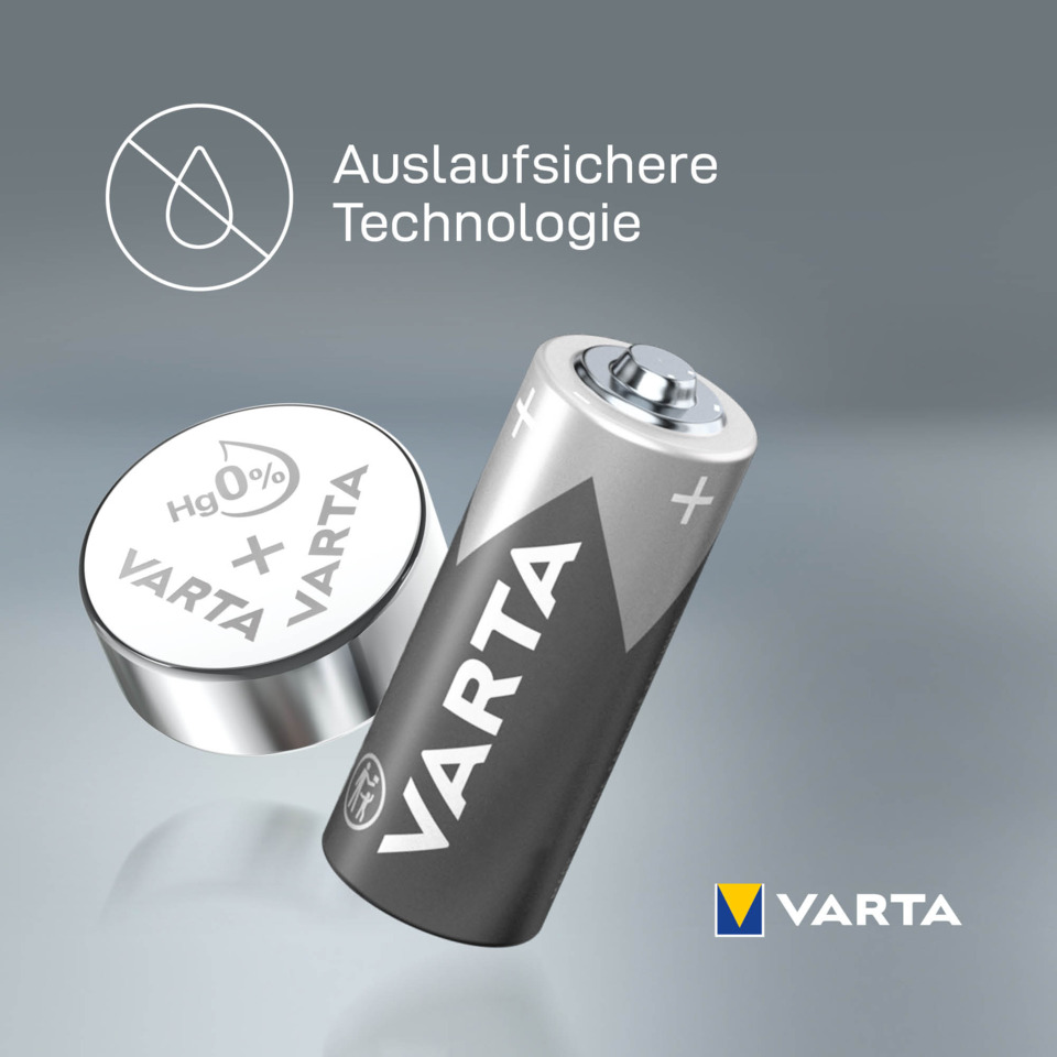 auge, batterie, varta, knopfzelle, langzeitbetrieb