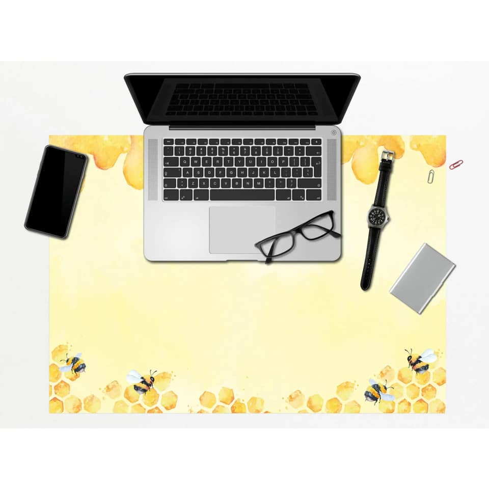 laptop, workspace, glasses, watch, phone