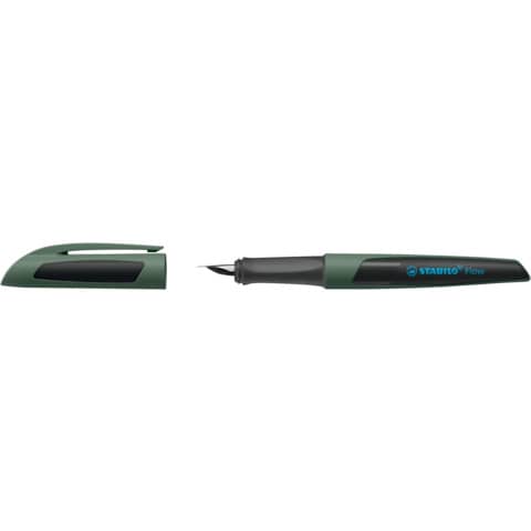 Füllfederhalter Patrone M Flow "SPORTY", khaki/schwarz STABILO 5071/3-41