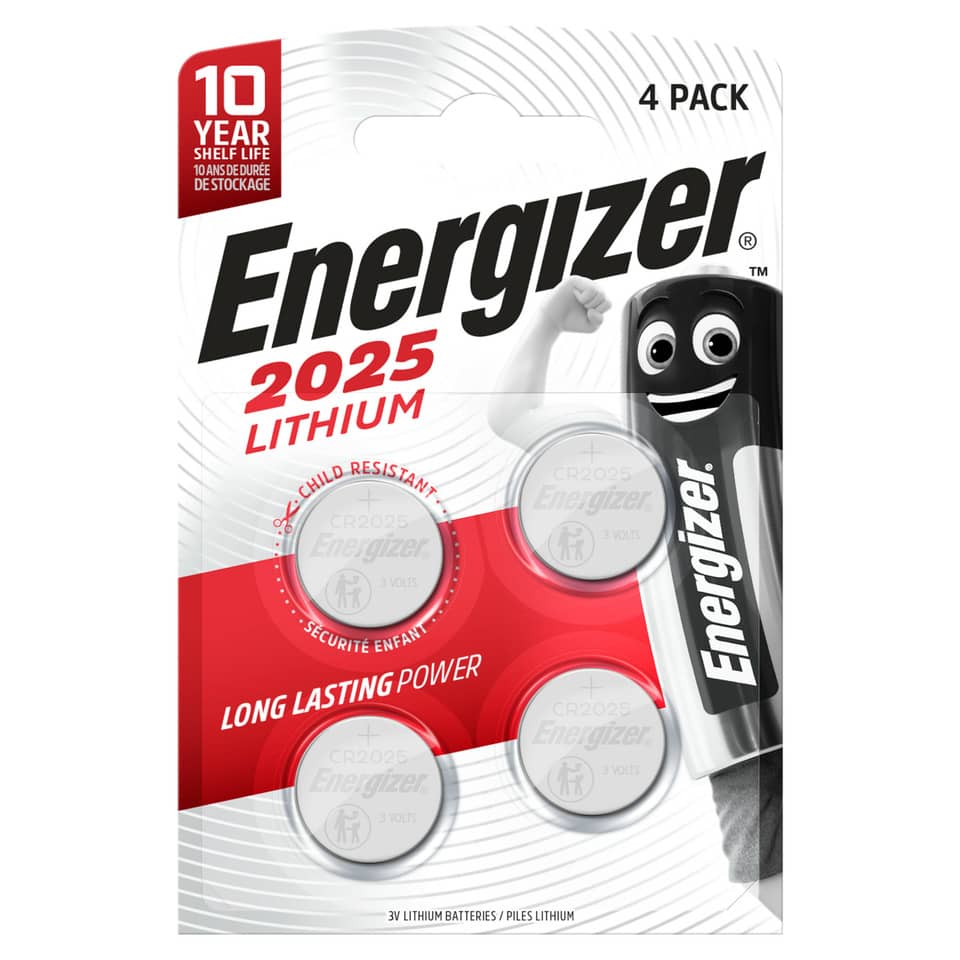 Energia, Lithium-Batterien, 4er-Pack, CR2032, Knopfzellen
