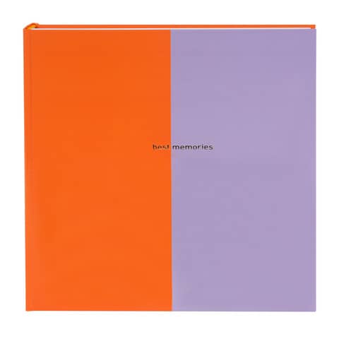 Fotobuch Coloration, 30 x 31 cm, orange/flieder GOLDBUCH 27 481