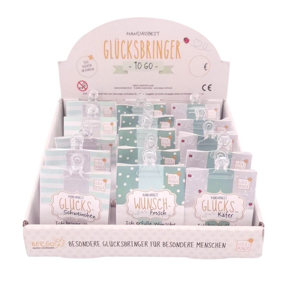 Glücksbringer, Schmuckanhänger, Handarbeit, Kleeblatt-Design, Geschenkidee