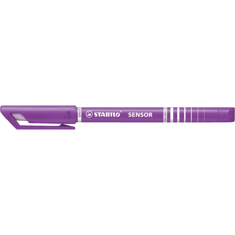 Stabilo Sensor, Kugelstift, Tintenroller, Filzstift, lila