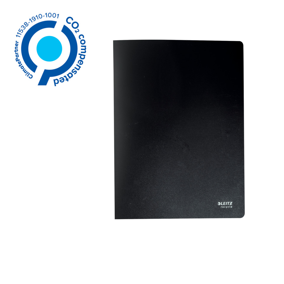 notizblock, notizblock schwarz, papierblock, A4 block, Leitz Recycle, Notizblock, Schwarz, Gummierter Rand, Leitz, Recycle