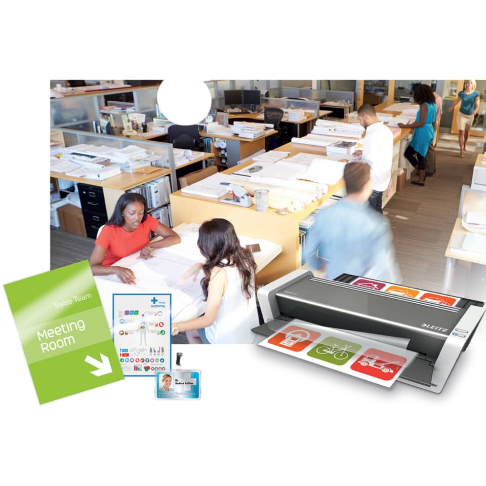 Computerausrüstung, Werbung, Plakat, Person