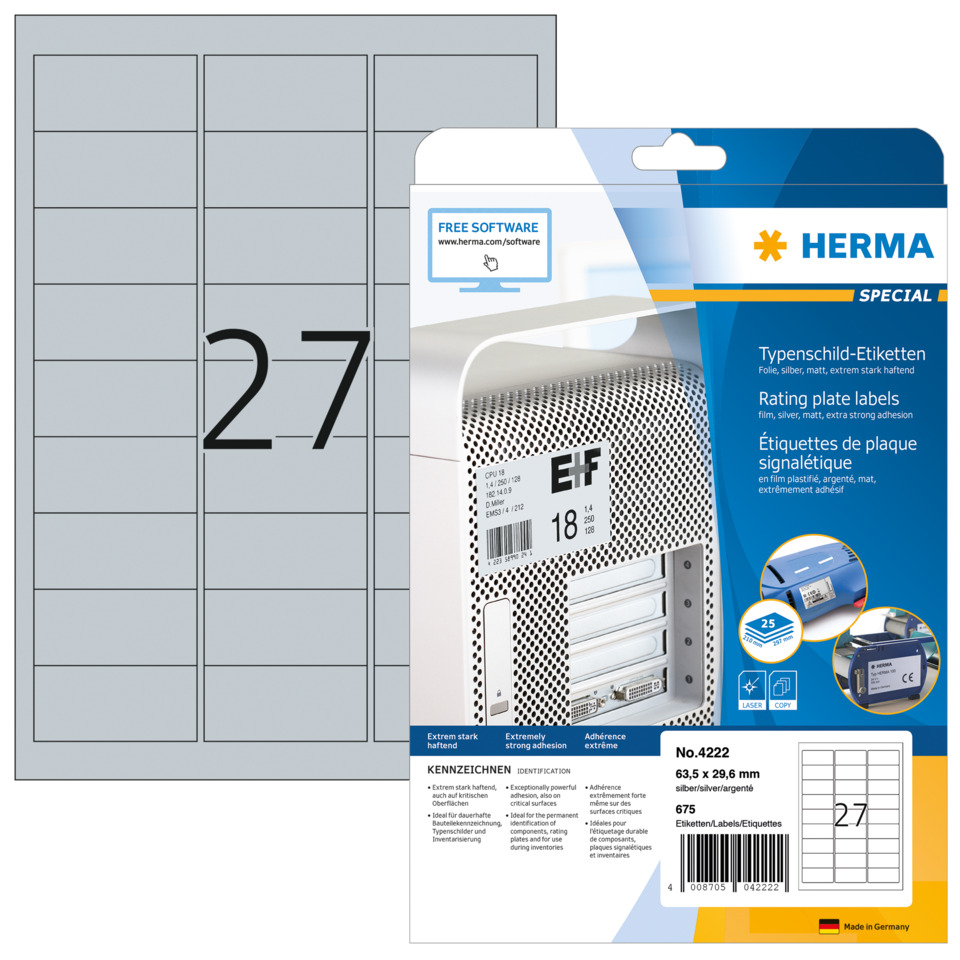 Etiketten, Rating plate, Gitter, RFID, Typenschild, label, rating plate, plaque, etiquette, tampon