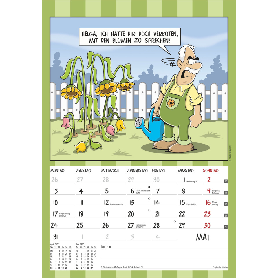 Gartenpflanze, Sonnenblume, Gartenwerkzeug, Gärtner, Kalender