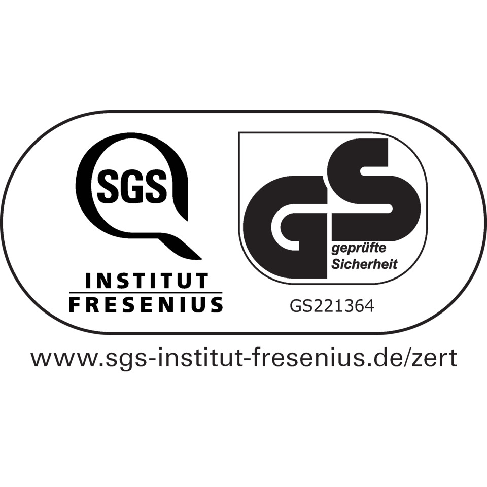 gsz logo, zertifikat, prüfsiegel, sicherheitszeichen, institut Fresenius