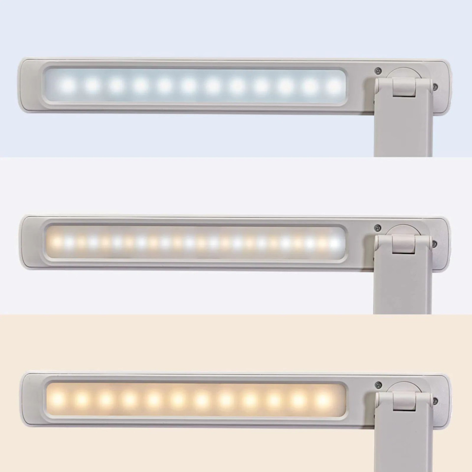 LED-Lichtleiste, Lichtleiste, verstellbare Lampe, weiße Gehäuse, helle/soft white LED