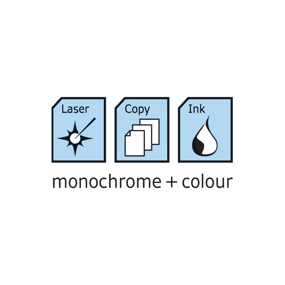 Laser, Kopie, Tinte, Monochrom, Farboption