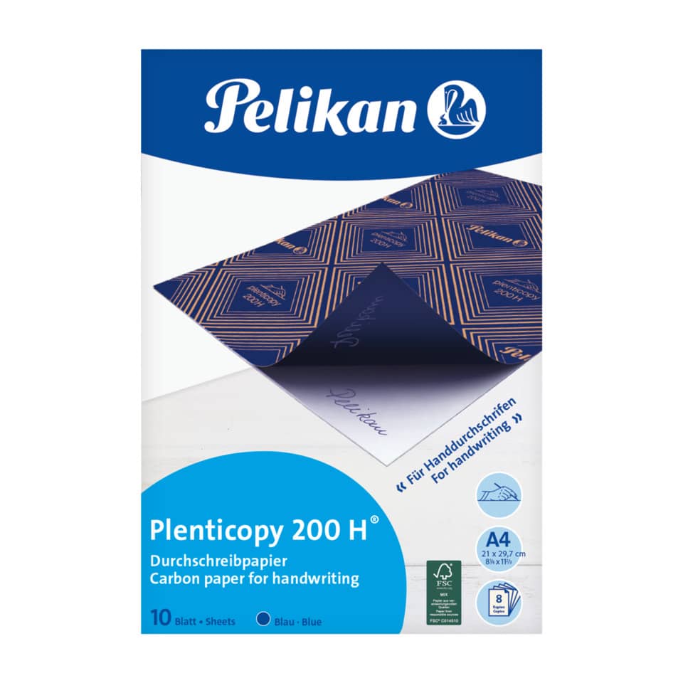 A4 paper, Carbon paper, Copy paper, Sheets, Blue