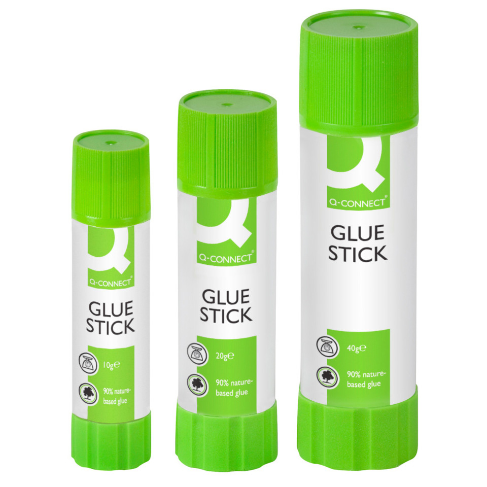 Klebestift, Kleber, Schulbedarf, Q-Connect, Klebstoffstifte