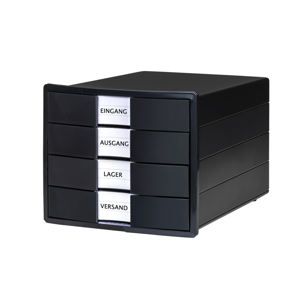 Schubladenbox, Organizer, Ablage, Schwarz, Mehrfachlagerung