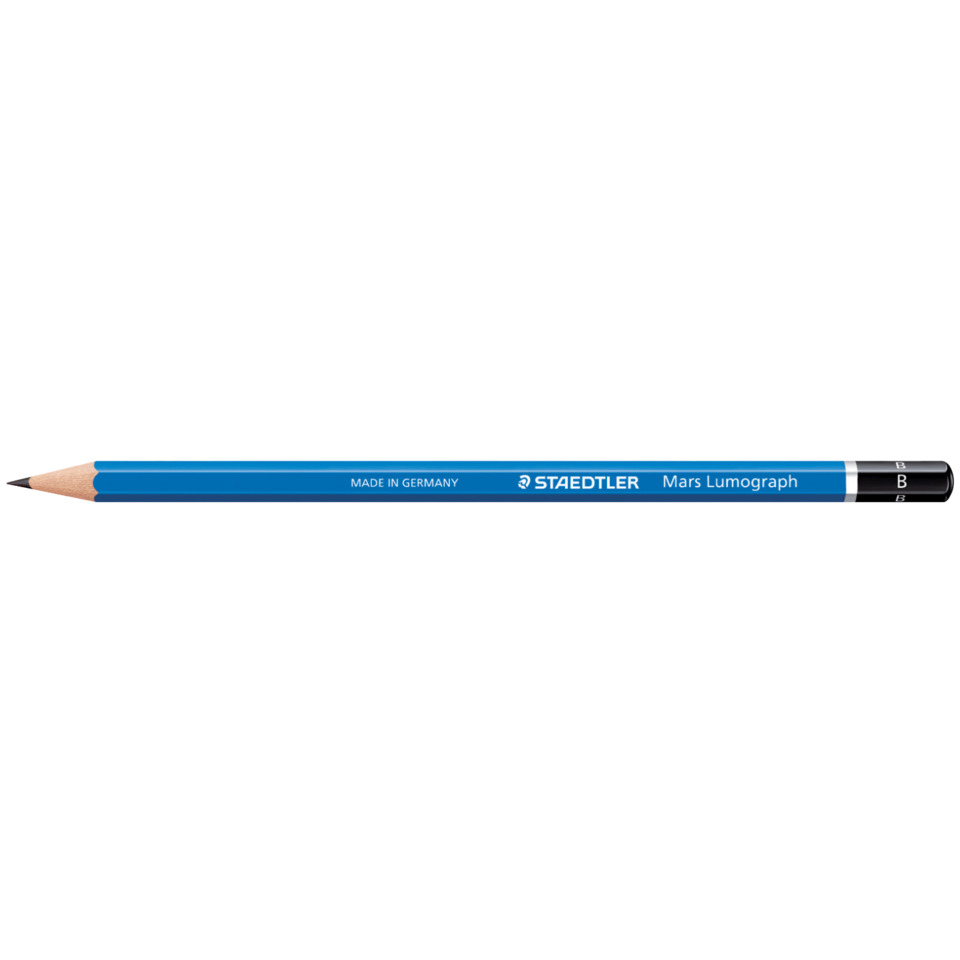 Bleistift, Bleistiftbleistift, Mars Lumograph, HB, Holzbleistift